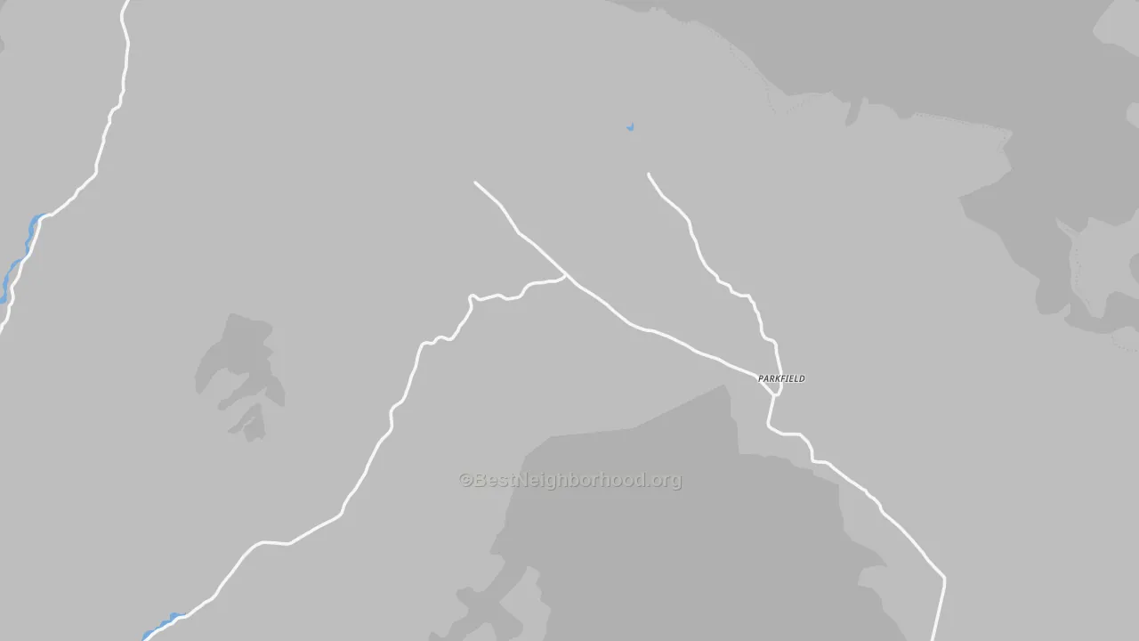 Bike Grade map of Parkfield, CA