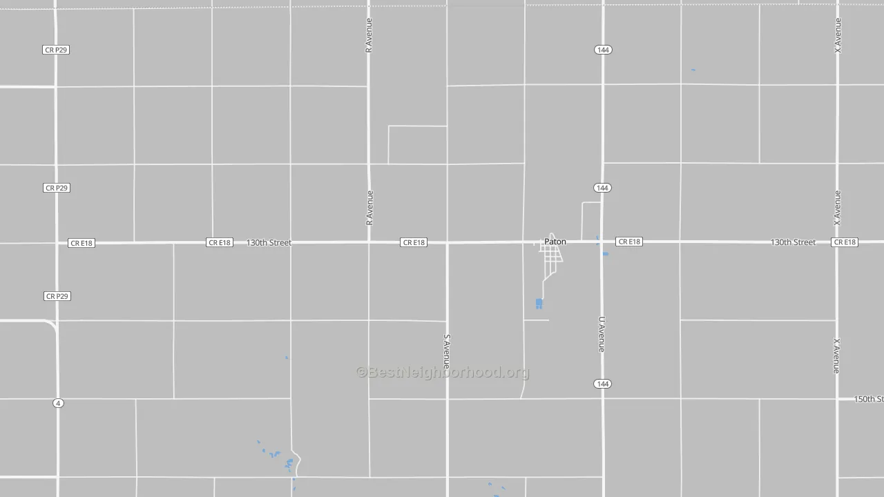 Bike Grade map of Paton, IA