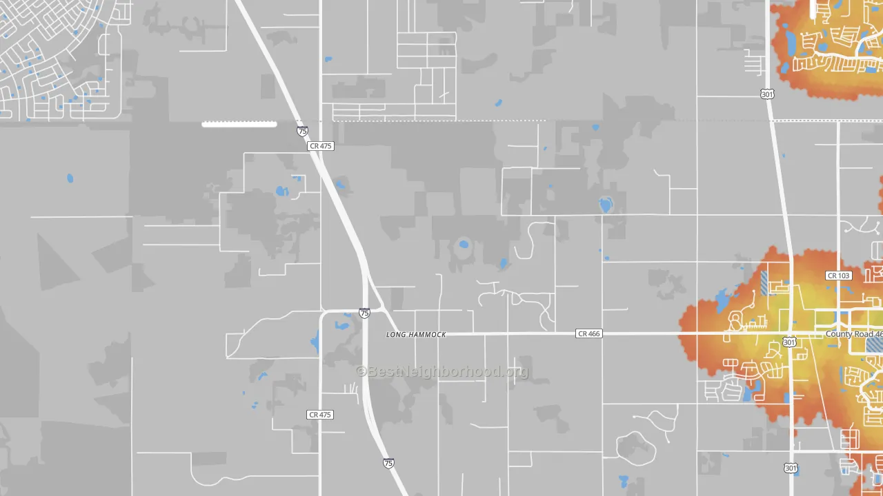 Bike Grade map of Pedro, FL