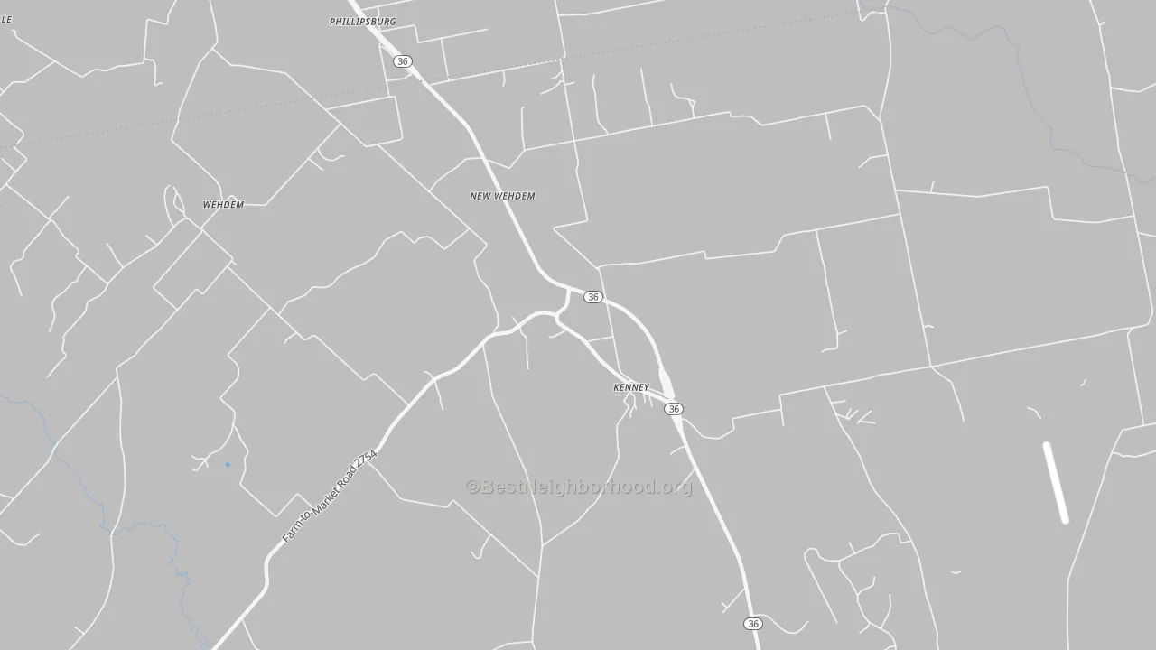 Bike Grade map of Phillipsburg, TX