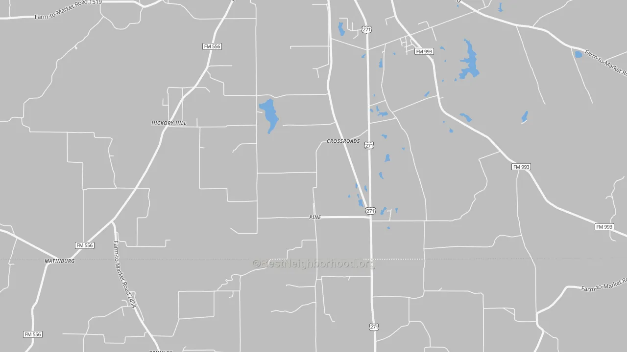 Bike Grade map of Pine, TX