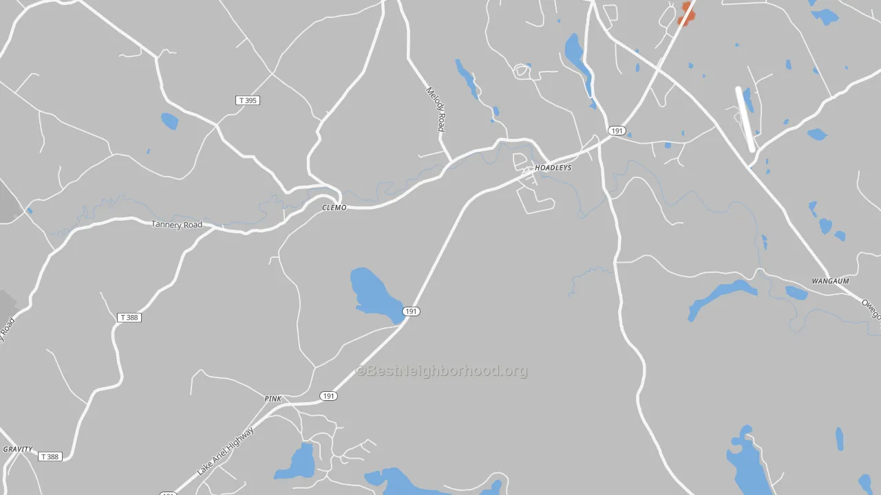 Bike Grade map of Pink, PA