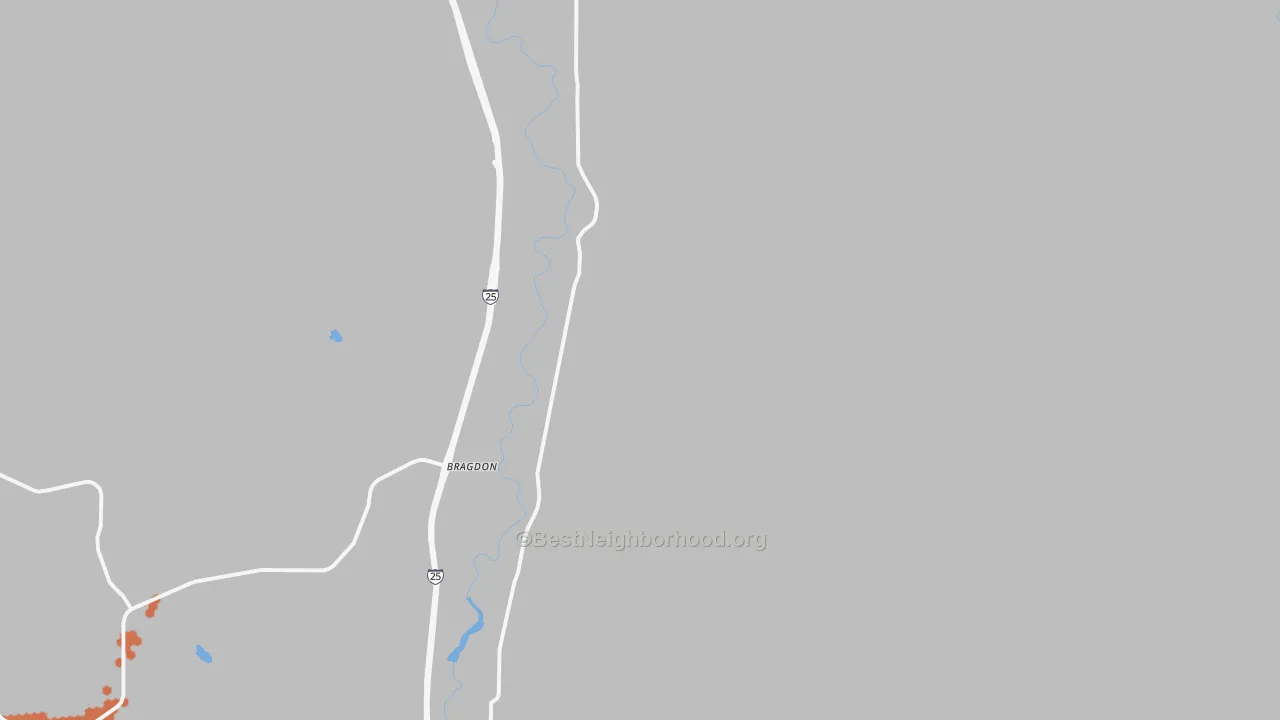 Bike Grade map of Pinon, CO