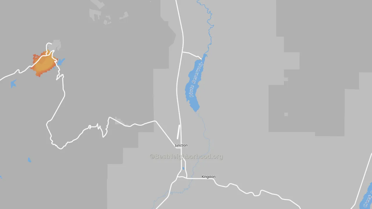 Bike Grade map of Piute County, UT