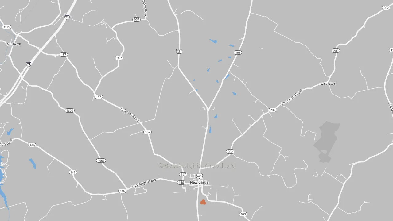 Bike Grade map of Port Royal, KY