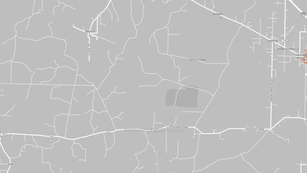 Bike Grade map of Prague, AR