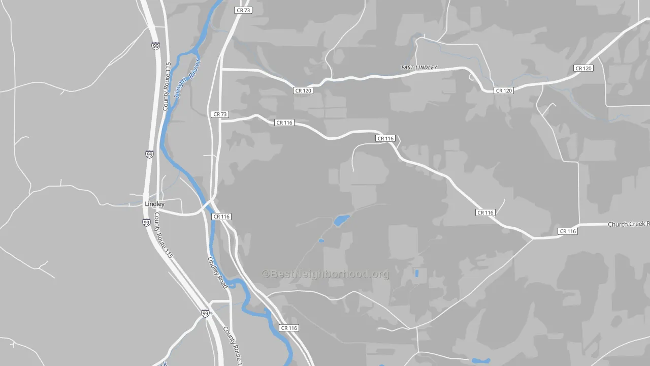 Bike Grade map of Presho, NY