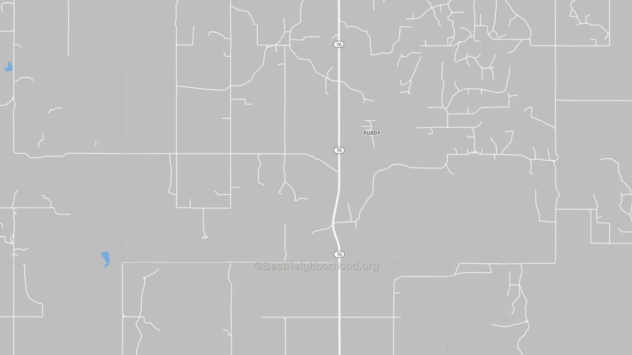 Bike Grade map of Purdy, OK