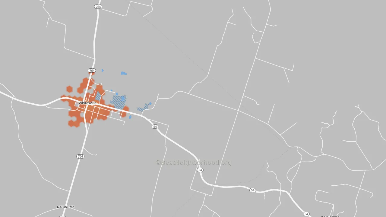 Bike Grade map of Ralph, KY
