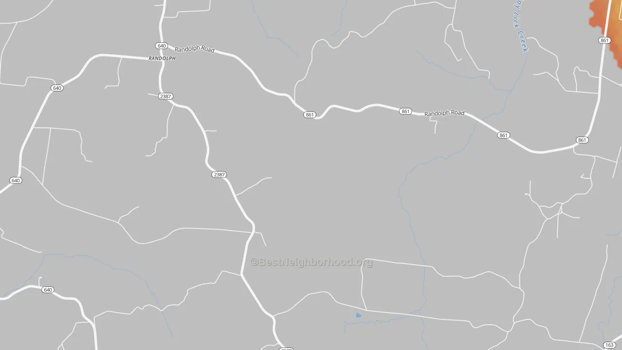 Bike Grade map of Randolph, KY