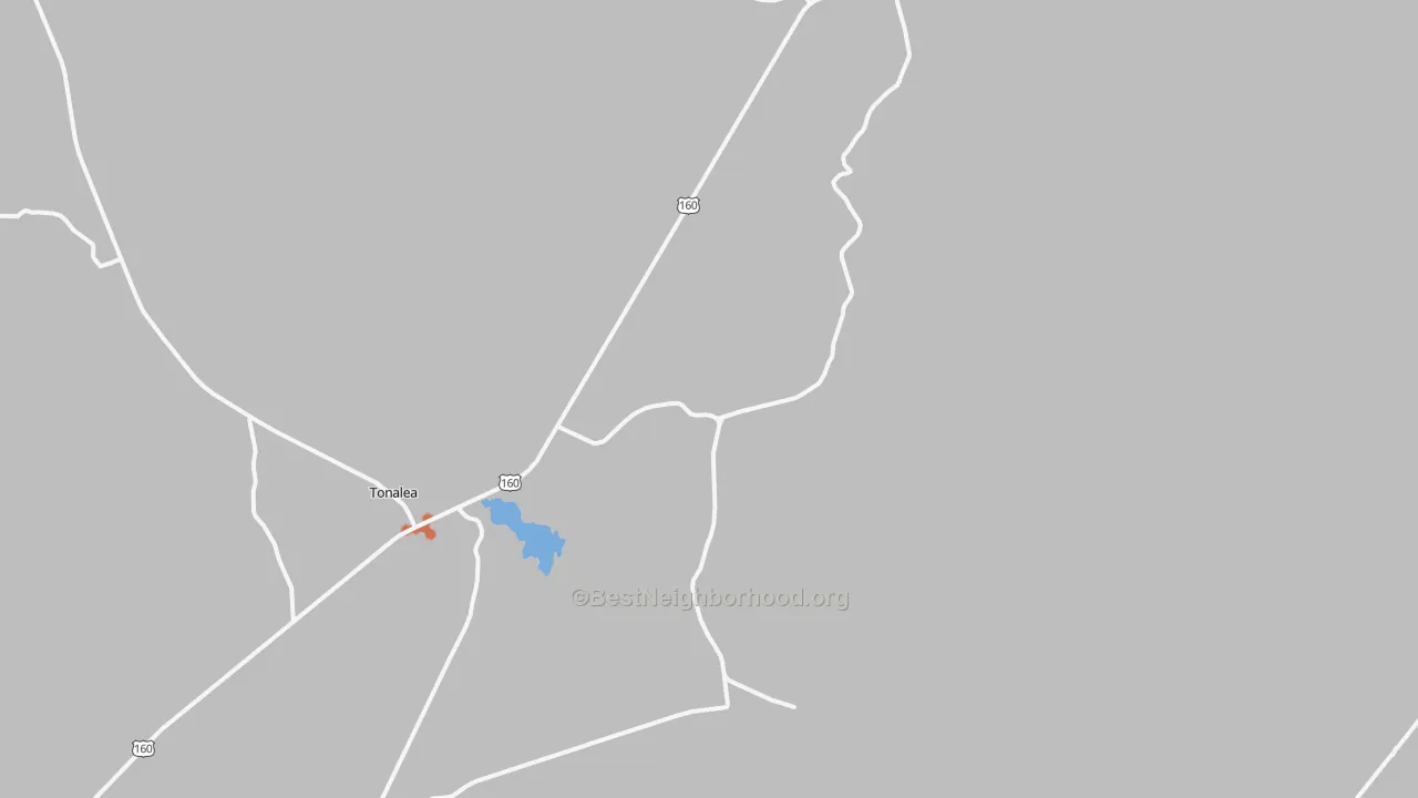 Bike Grade map of Red Lake, AZ