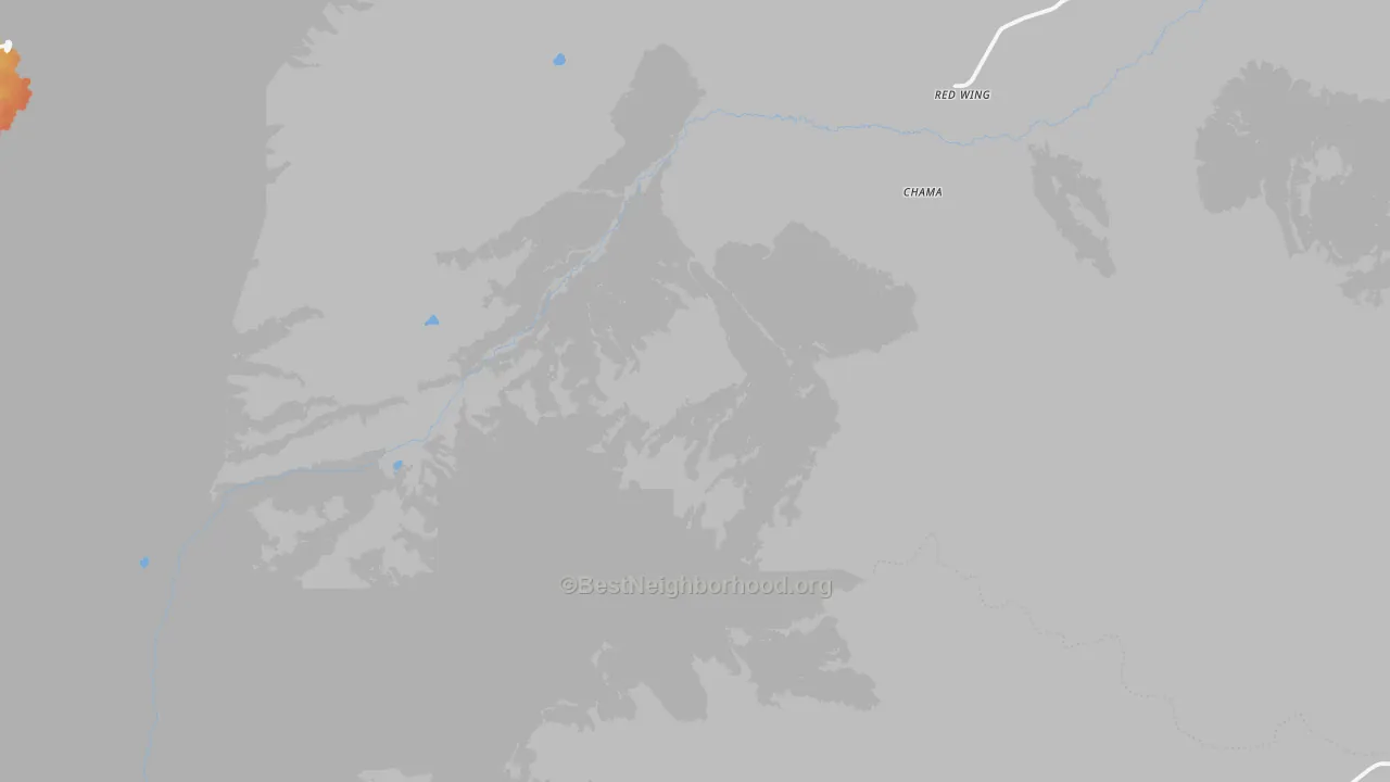 Bike Grade map of Red Wing, CO