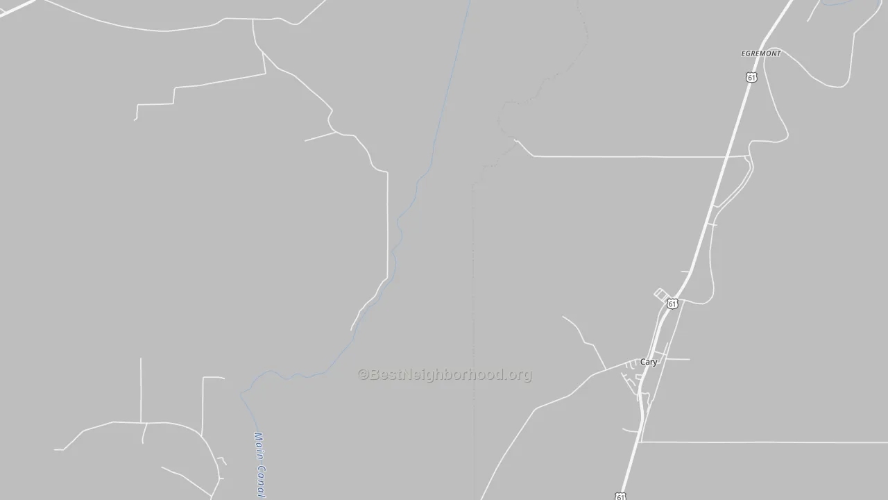Bike Grade map of Richey, MS