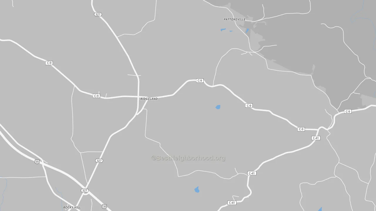 Bike Grade map of Ridgeland, OH