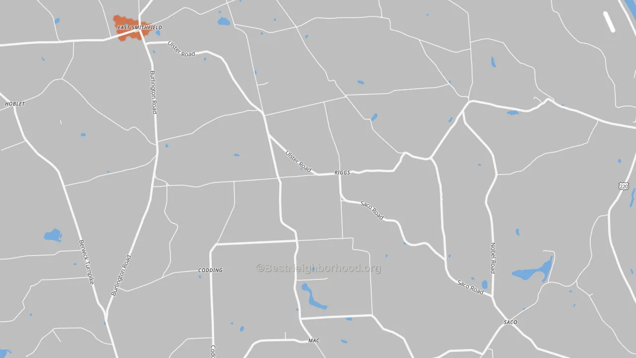 Bike Grade map of Riggs, PA