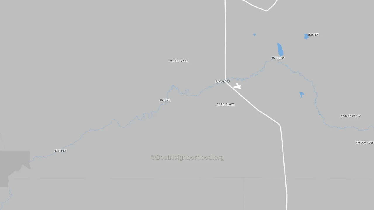 Bike Grade map of Ringling, MT