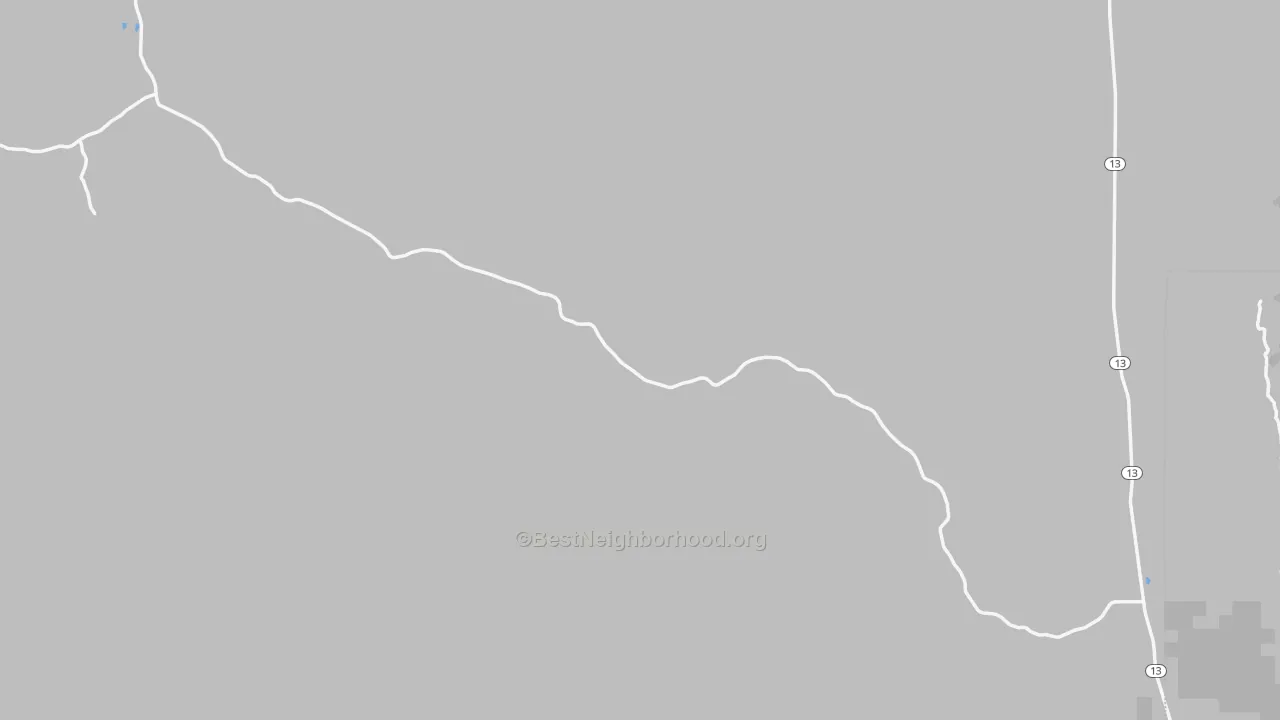 Bike Grade map of Rio Blanco, CO