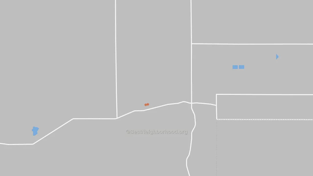 Bike Grade map of Rock Creek, ID