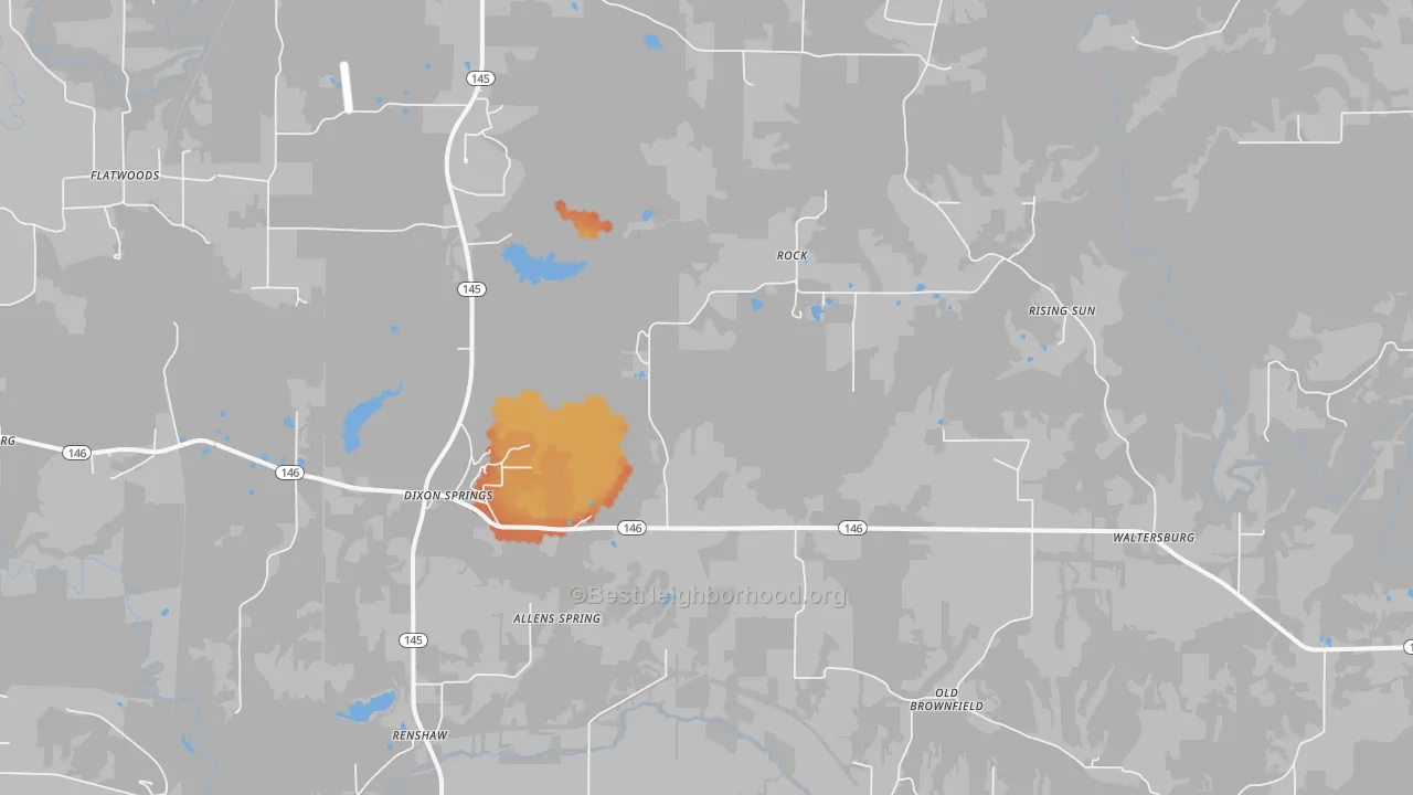 Bike Grade map of Rock, IL