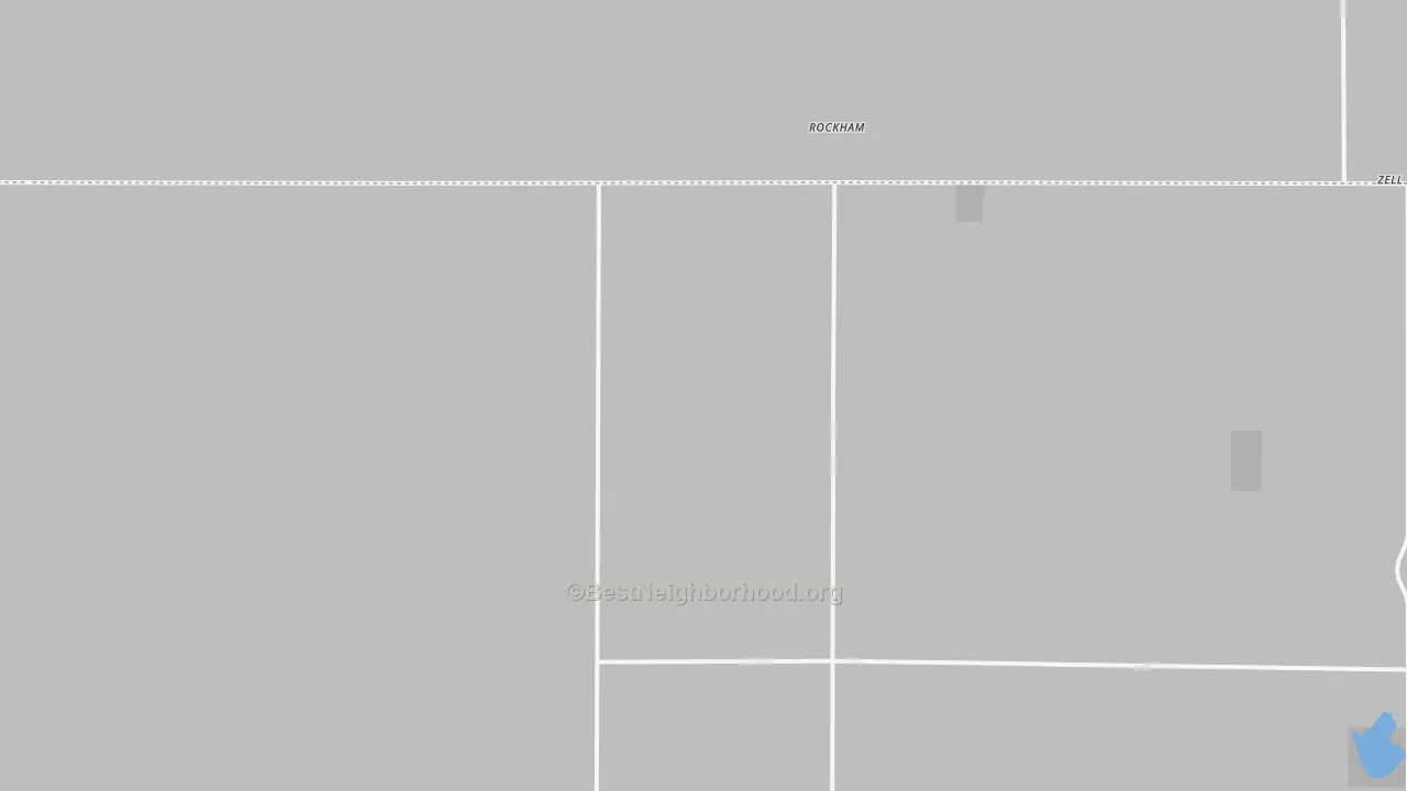 Bike Grade map of Rockham, SD