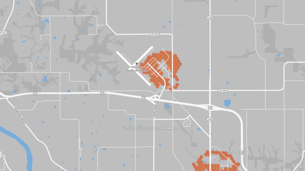 Bike Grade map of Rutledge, IA