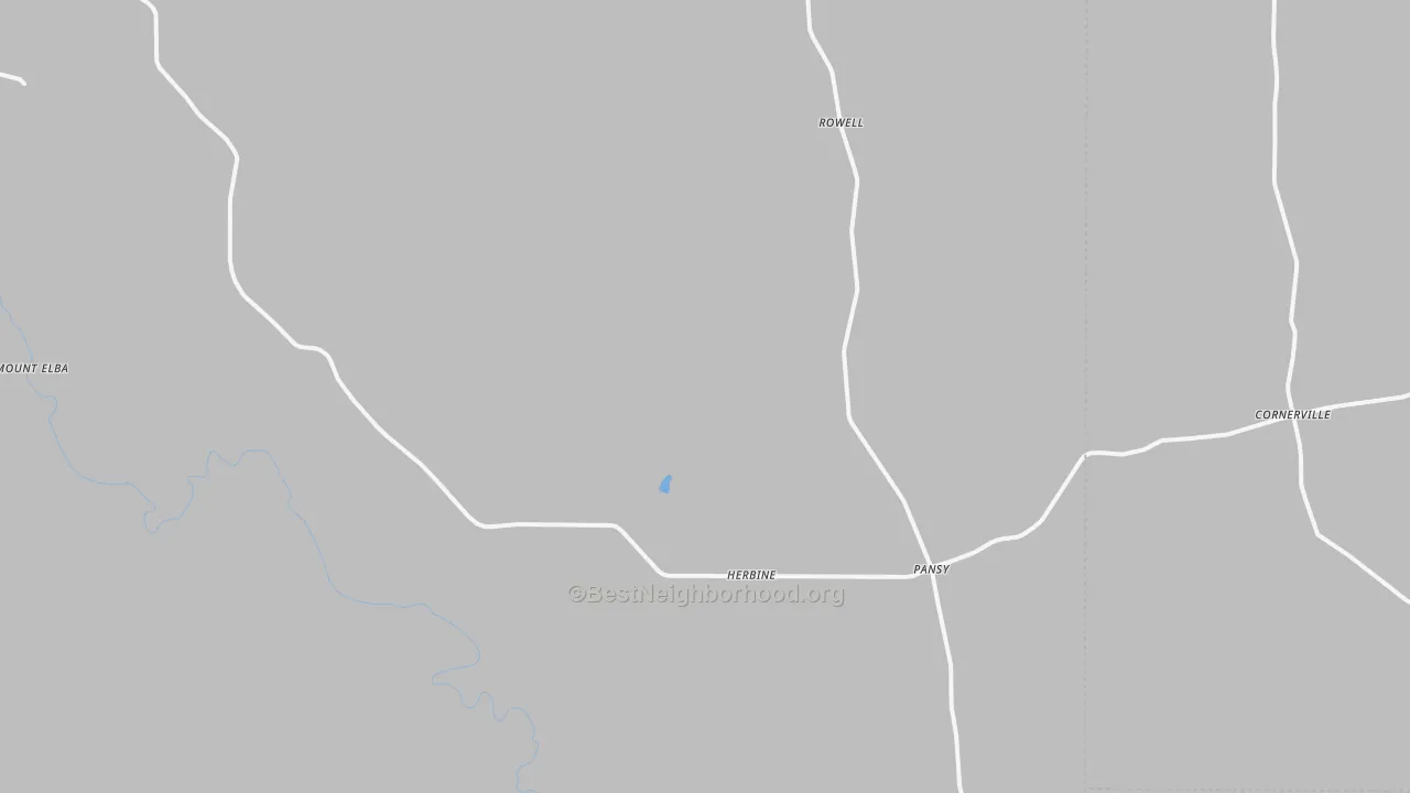 Bike Grade map of Rye, AR