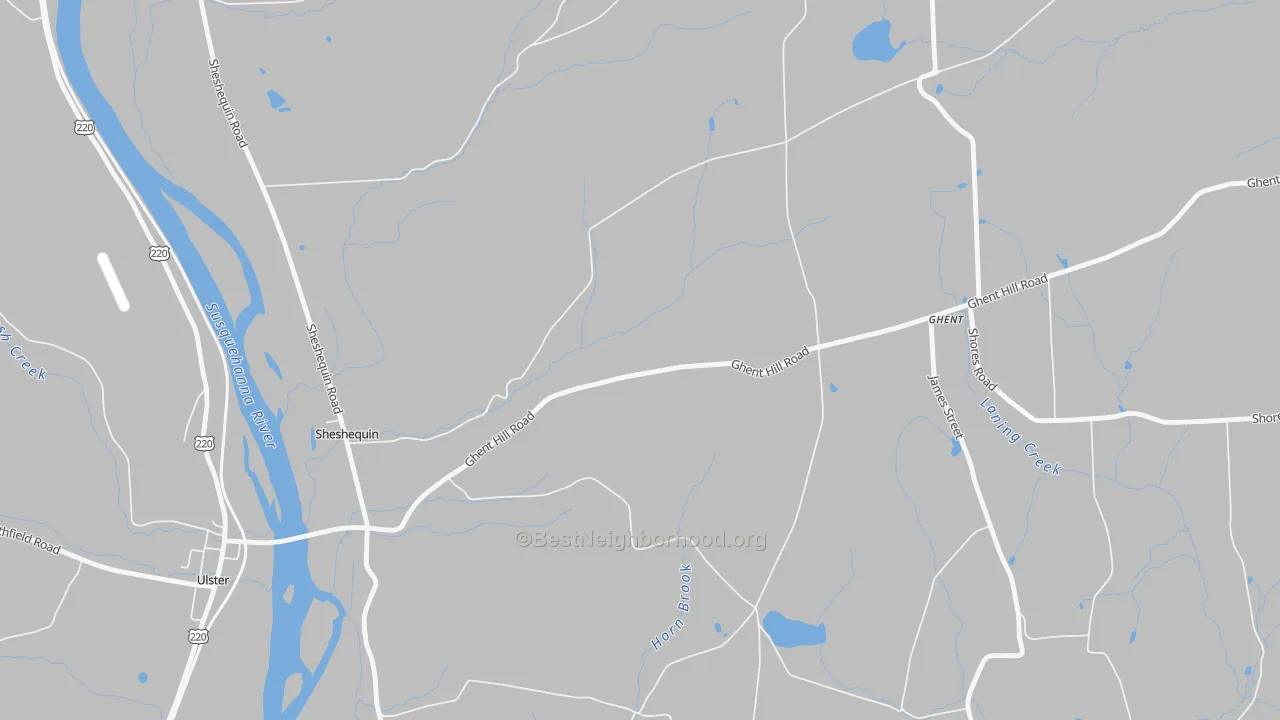 Bike Grade map of Saco, PA