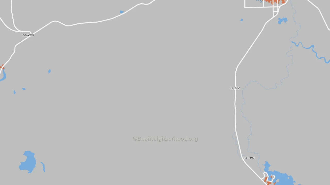 Bike Grade map of Salado, AZ