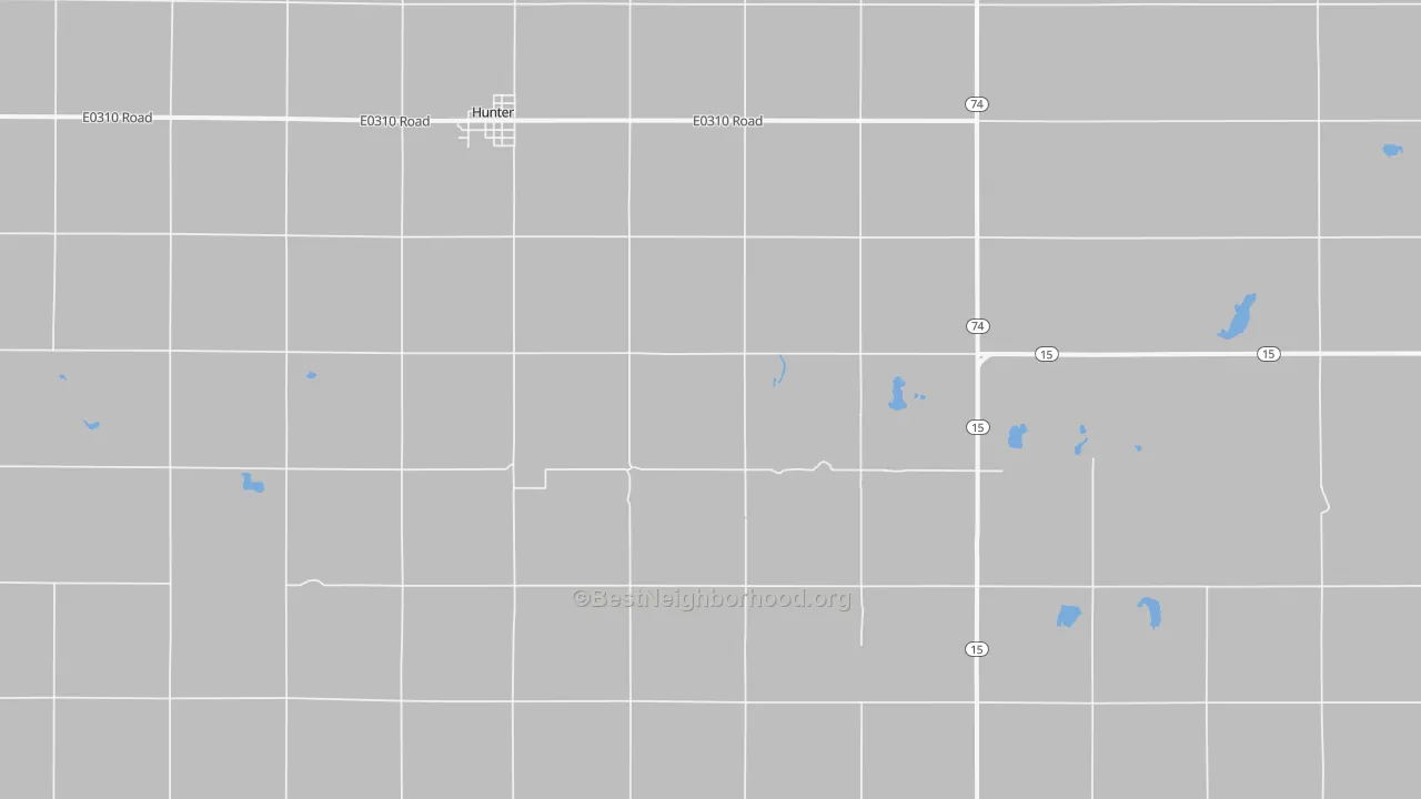 Bike Grade map of Salt Fork, OK