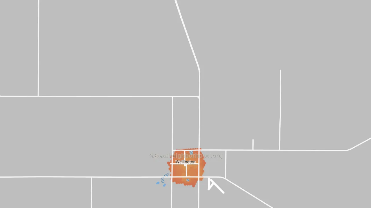 Bike Grade map of Samnorwood, TX