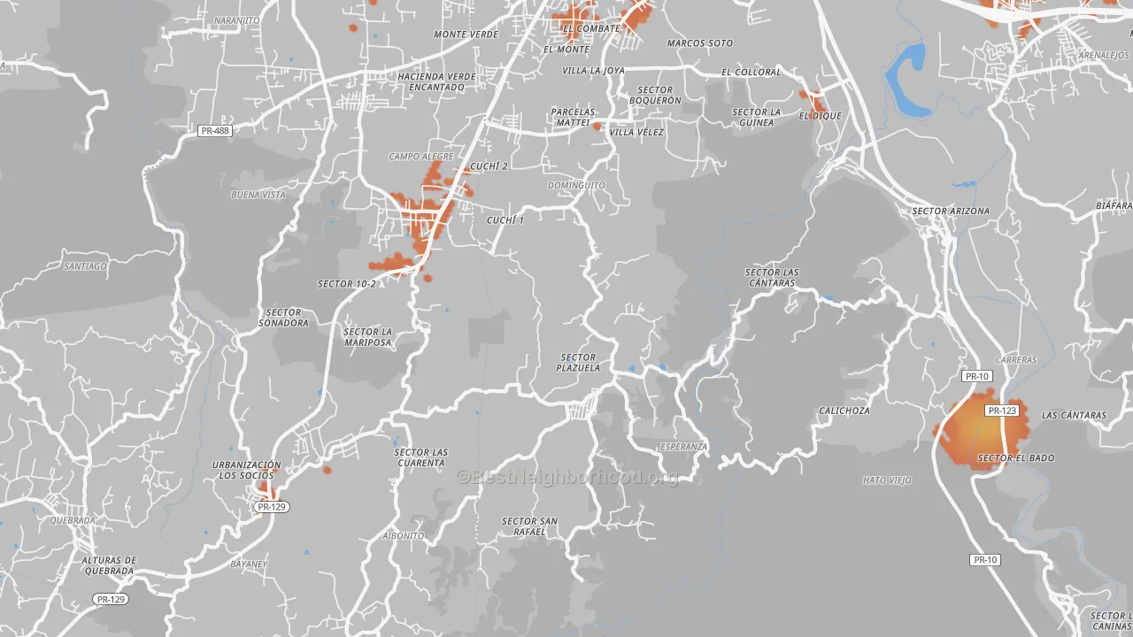 Bike Grade map of San Francisco, PR