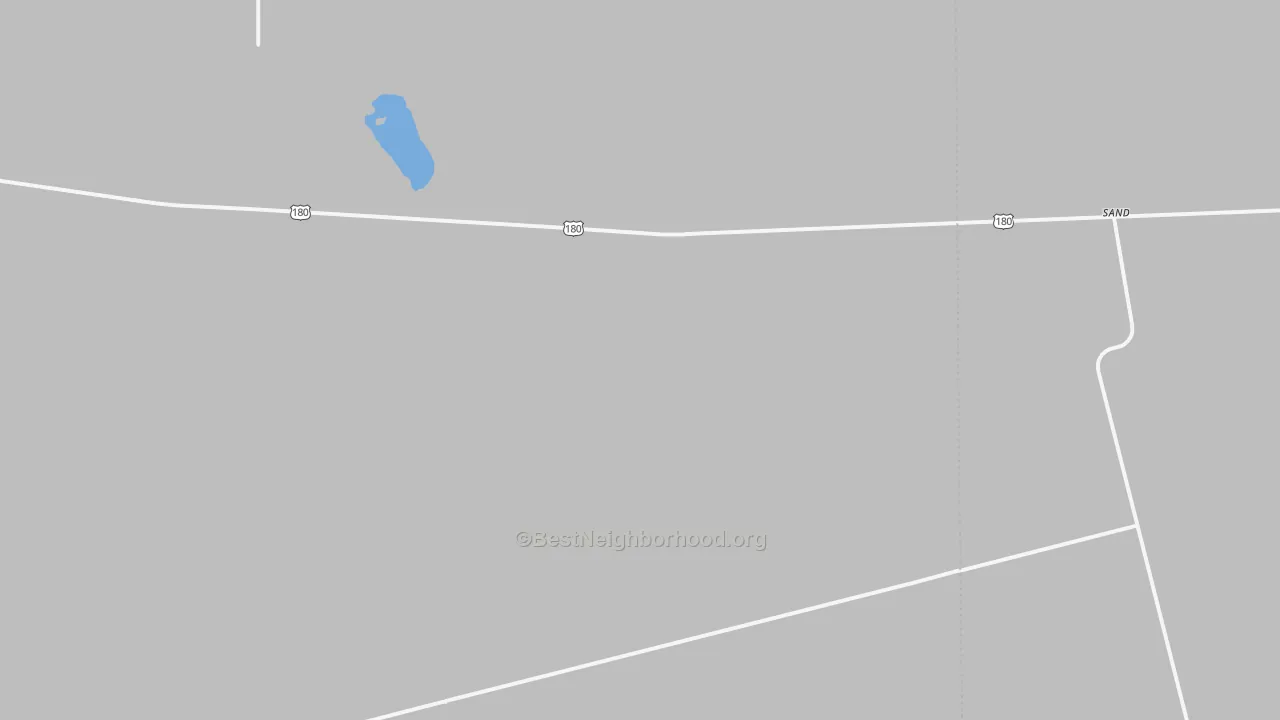 Bike Grade map of Sand, TX