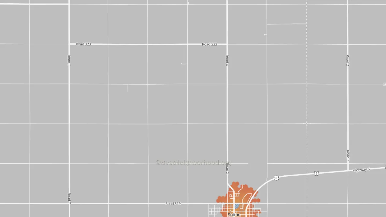 Bike Grade map of School Creek, NE