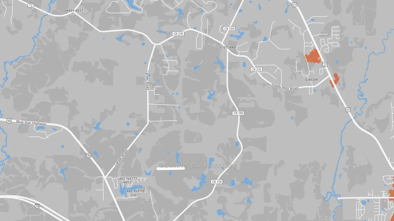 Bike Grade map of Scotland, FL