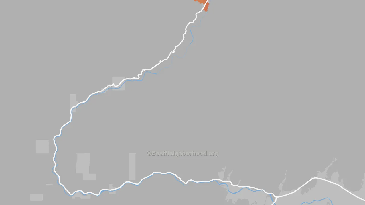Bike Grade map of Scott Bar, CA