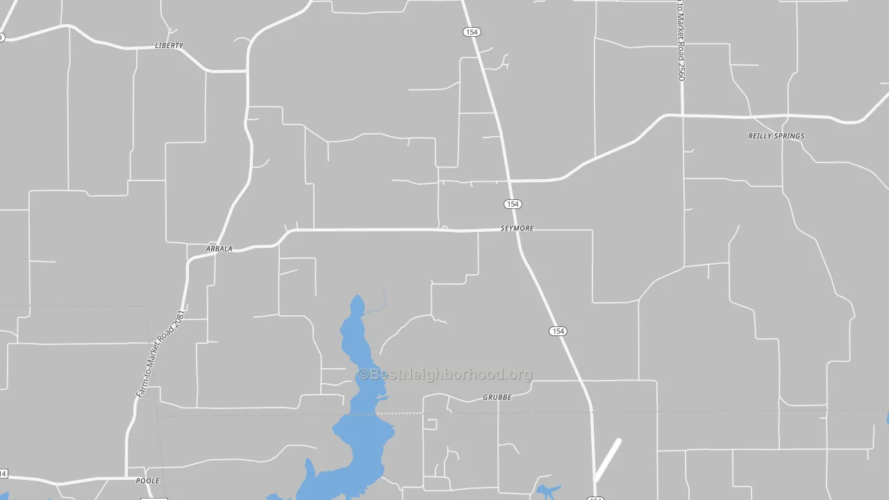 Bike Grade map of Seymore, TX