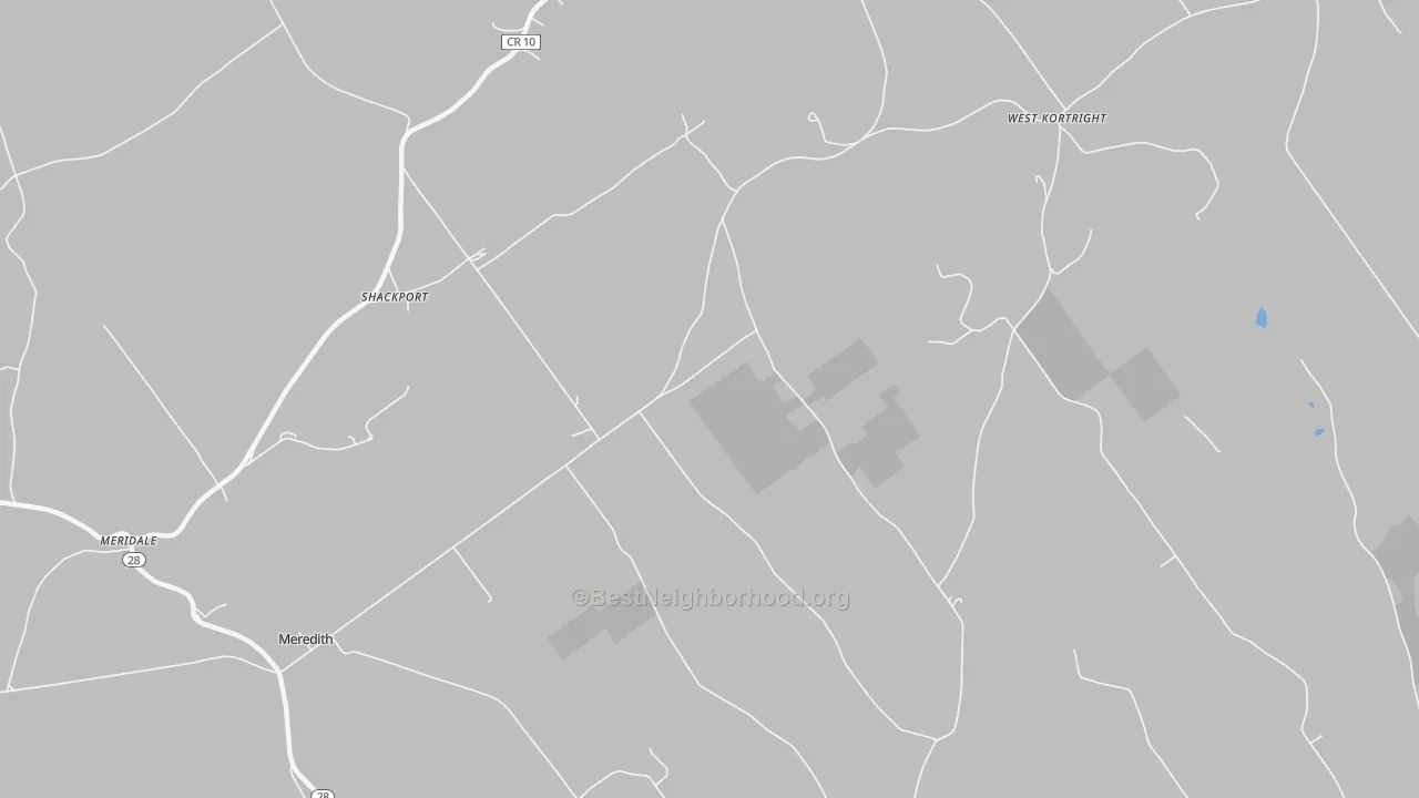 Bike Grade map of Shackport, NY