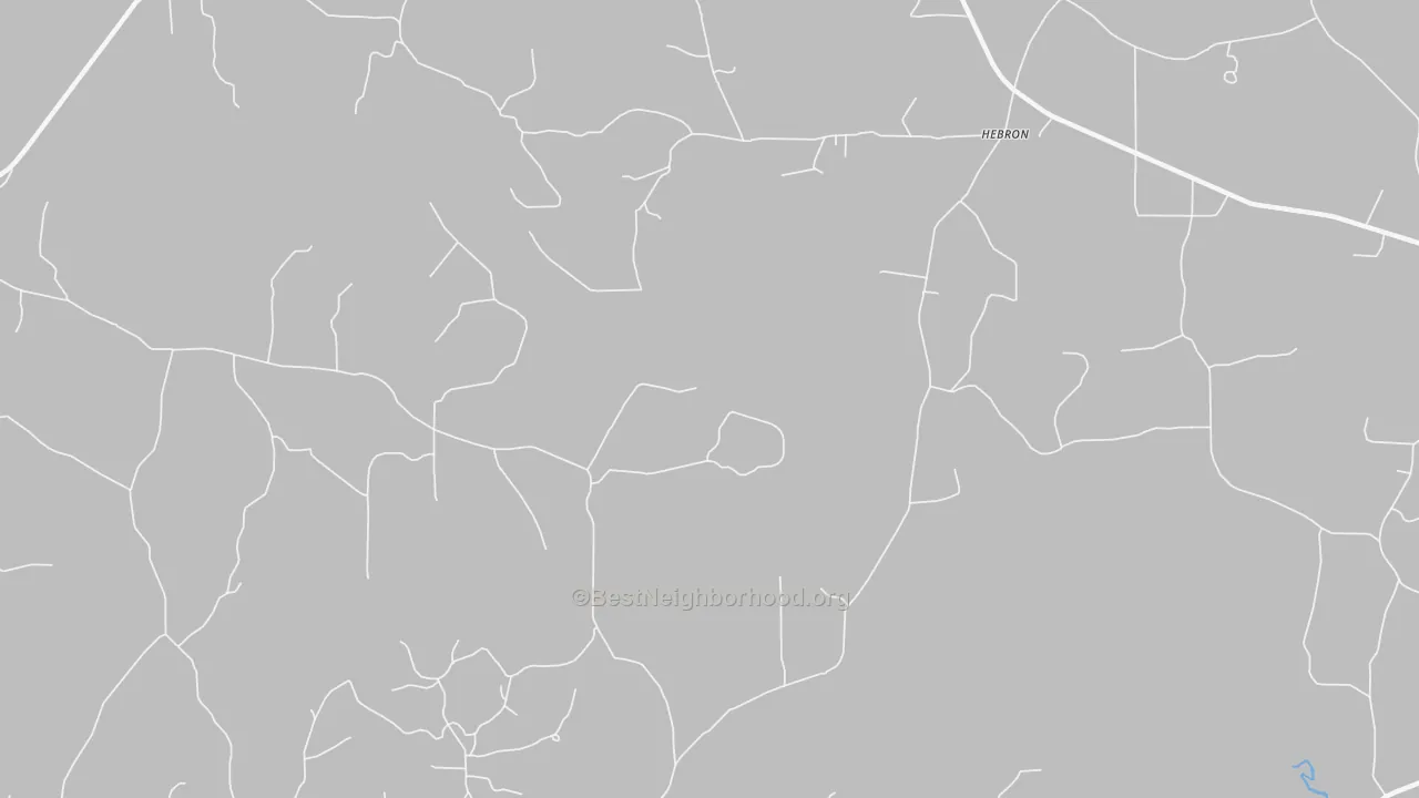Bike Grade map of Sharon, LA