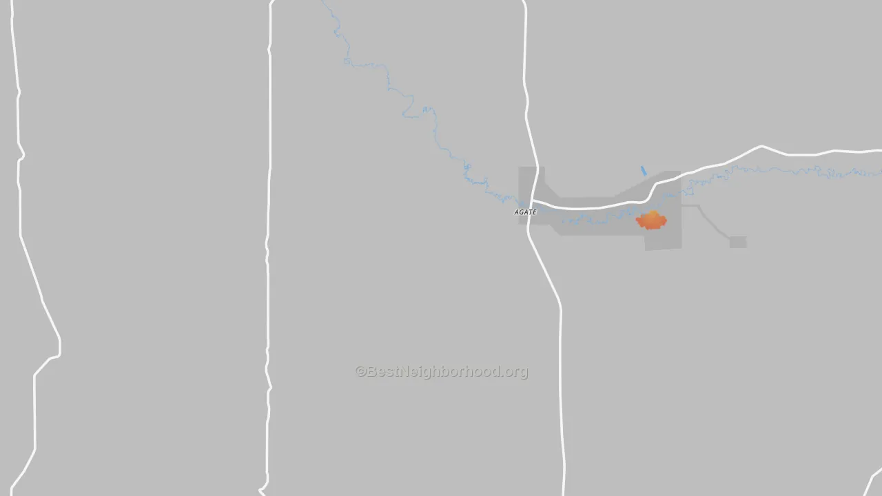 Bike Grade map of Sioux County, NE