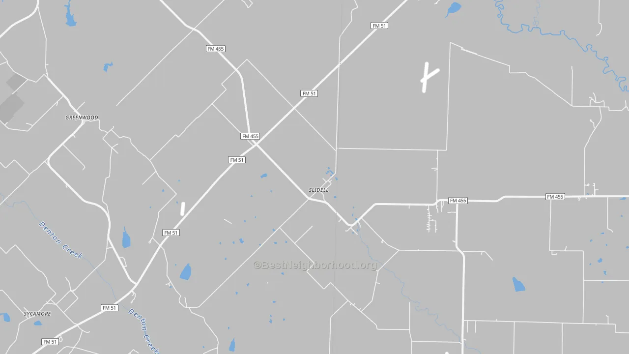 Bike Grade map of Slidell, TX