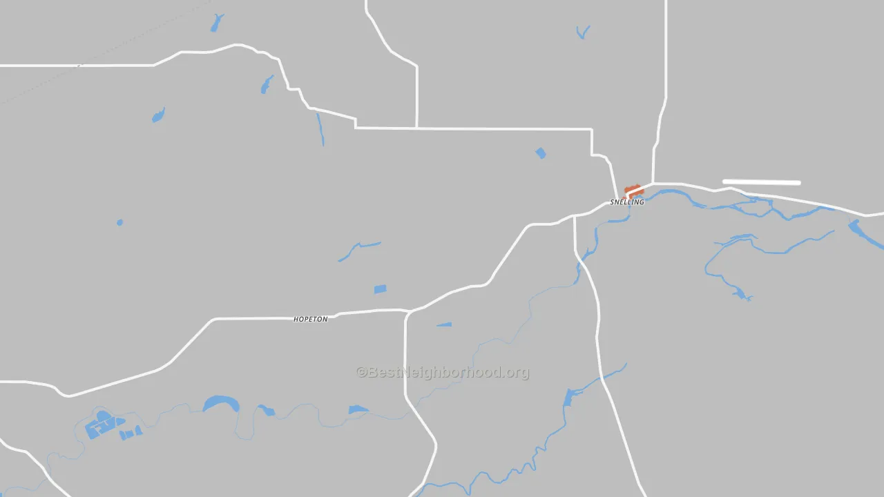 Bike Grade map of Snelling, CA