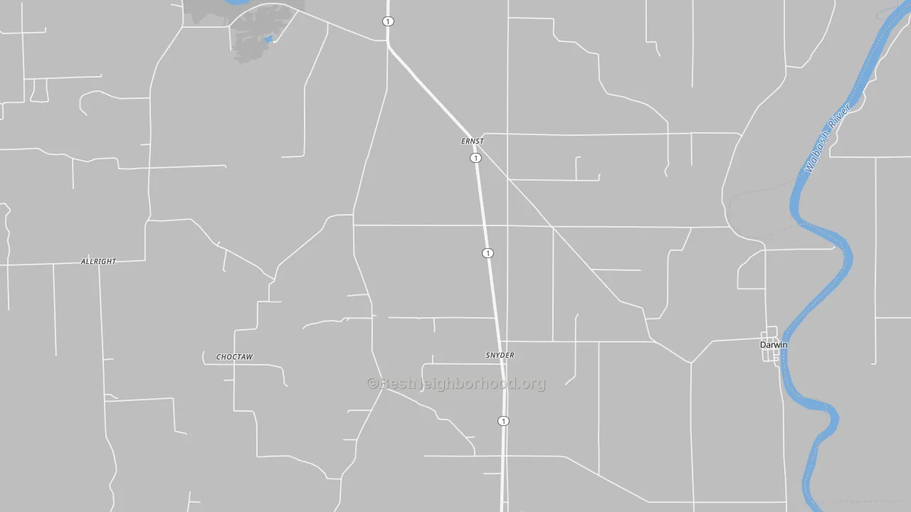 Bike Grade map of Snyder, IL