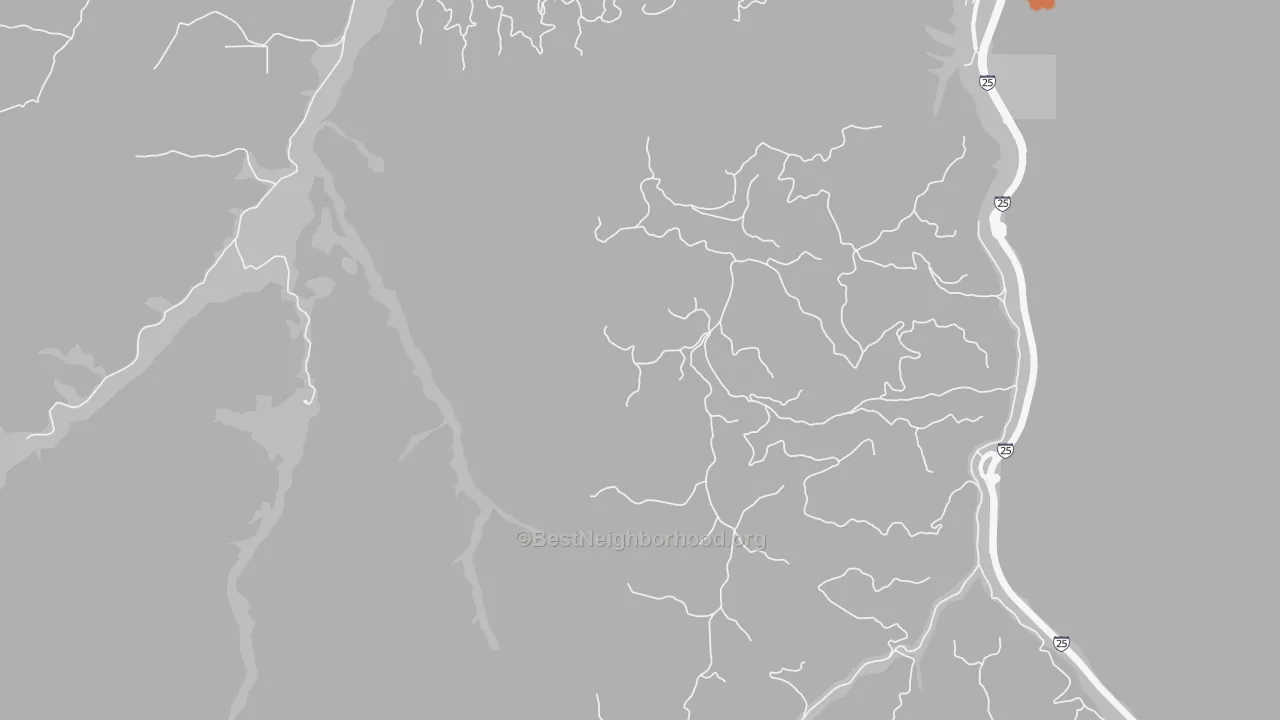 Bike Grade map of Sopris, CO