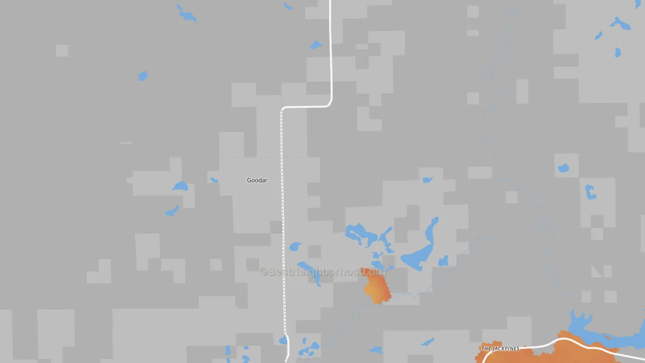 Bike Grade map of South Branch, MI