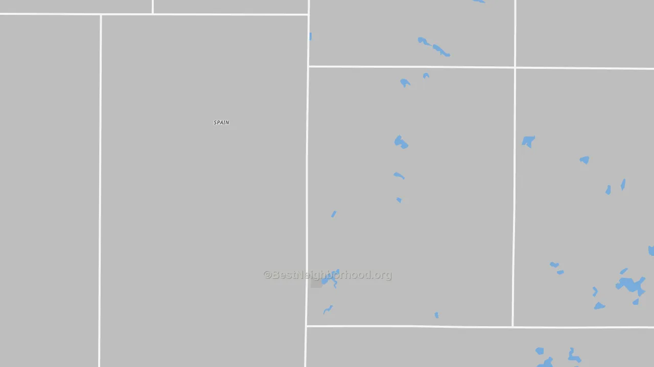 Bike Grade map of Spain, SD