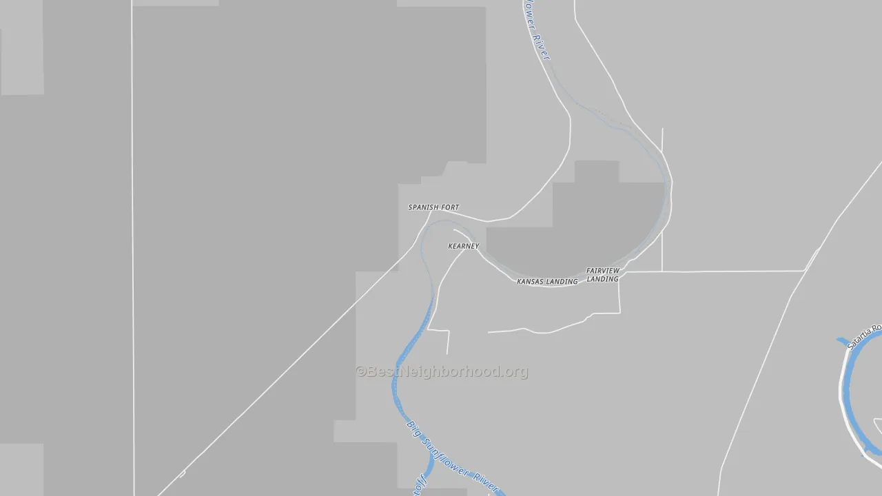 Bike Grade map of Spanish Fort, MS