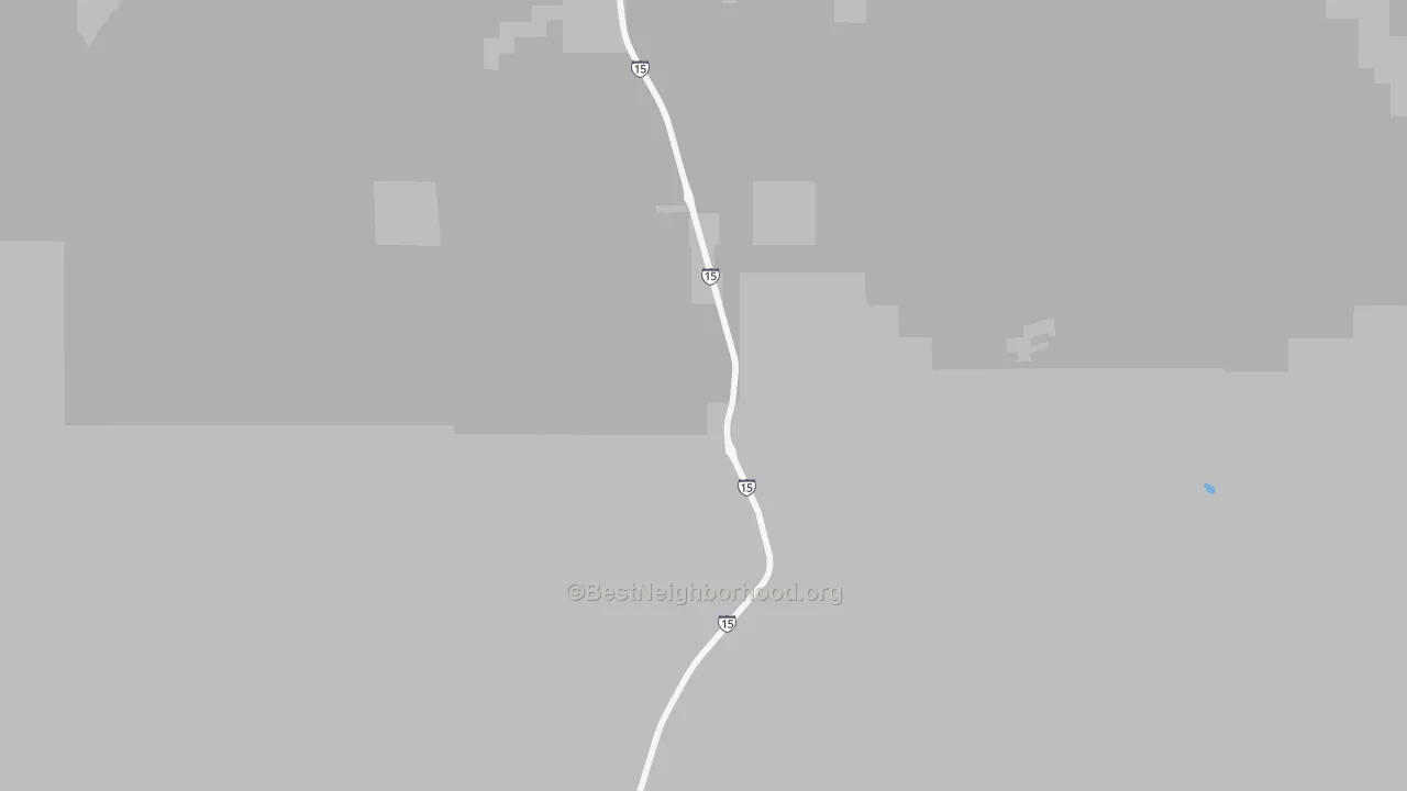 Bike Grade map of Spencer, ID