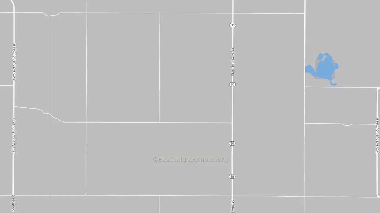 Bike Grade map of St. Paul, ND