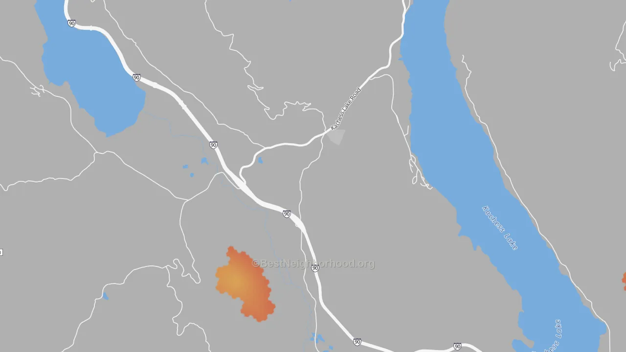 Bike Grade map of Stampede, WA
