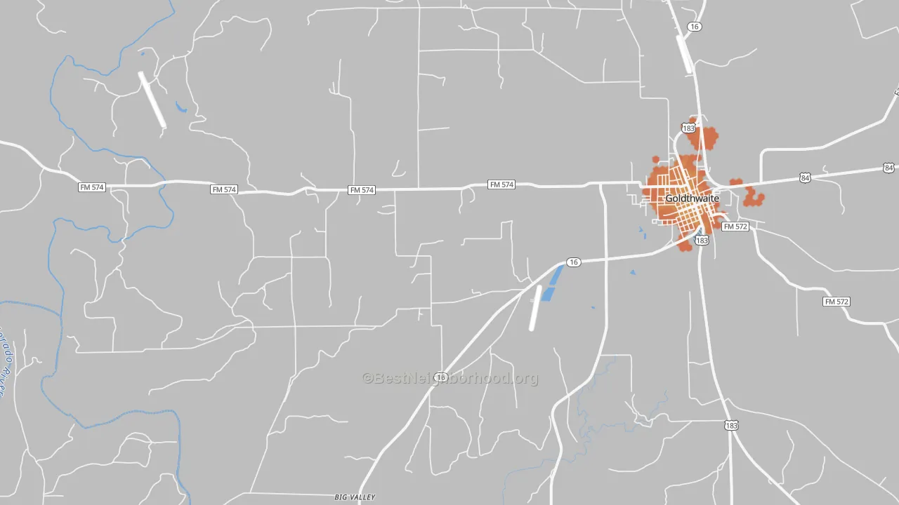 Bike Grade map of Star, TX